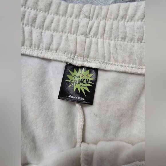 New Grinch unisex adult Christmas Fleece Joggers MERRY GRINCHMAS - Picture 7 of 7